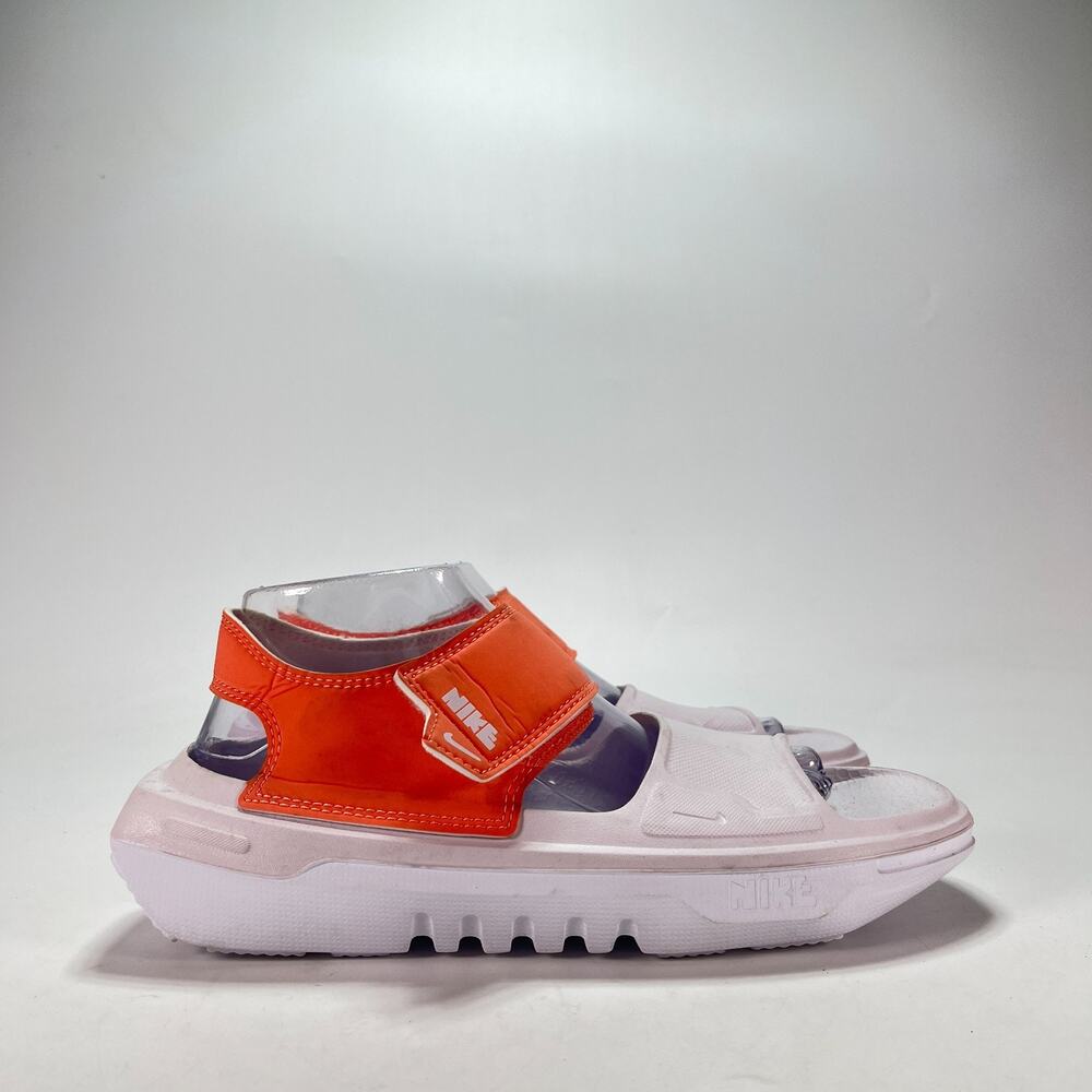 Nike Playscape Arctic Punch Orange Casual Comfort Platform Sandals Womens Size 7